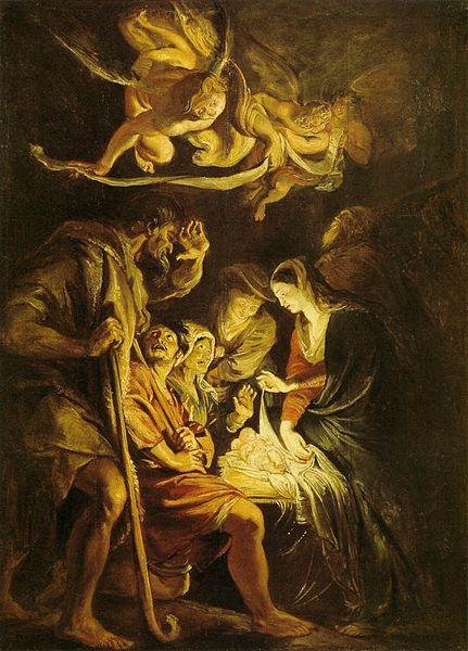 Peter Paul Rubens The Adoration of the Shepherds oil painting image